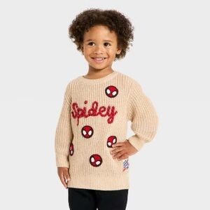 Kids Spidey Knit Sweater